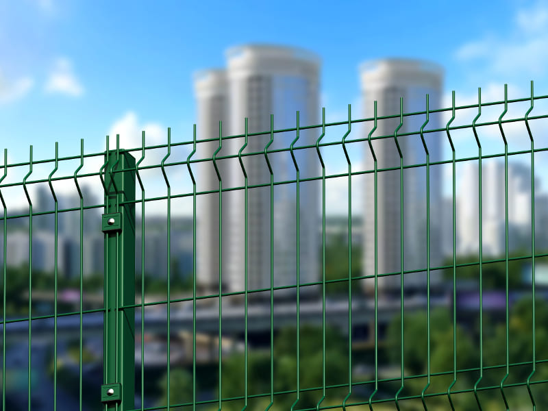 Сварной 3D забор